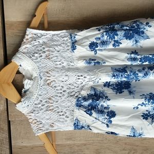 Small Blu Pepper Nordstrom dress lace floral